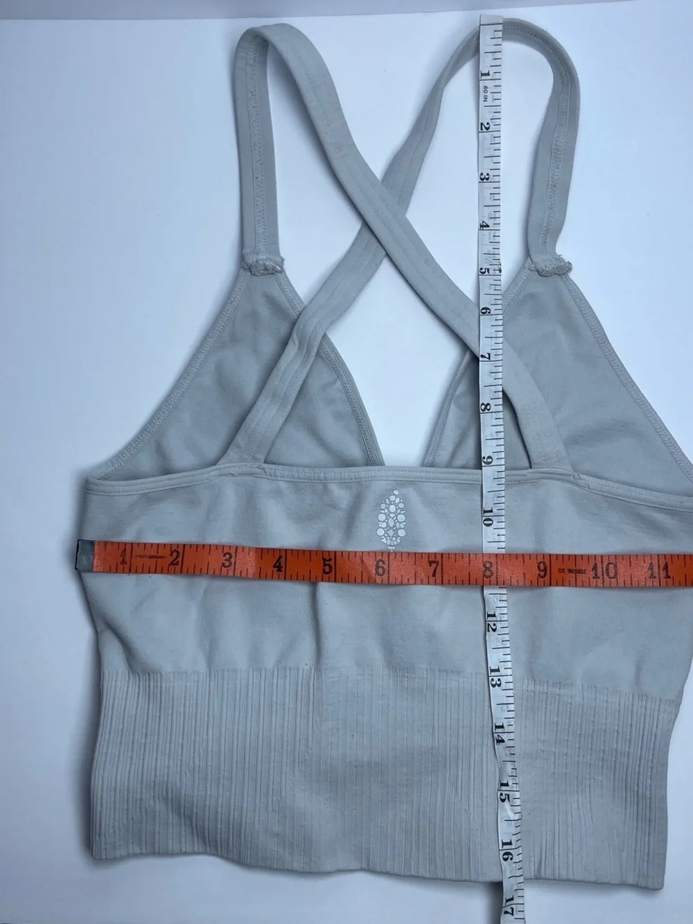 Free People Movement Seamless Ribbed Crossback Cropped Tank Top Size XS/S